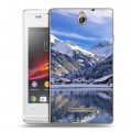 Дизайнерский пластиковый чехол для Sony Xperia E озеро