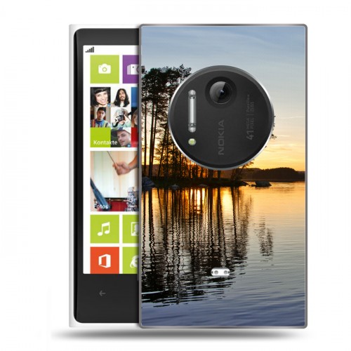 Дизайнерский пластиковый чехол для Nokia Lumia 1020 озеро