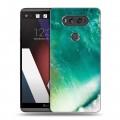 Дизайнерский пластиковый чехол для LG V20 волны