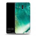 Дизайнерский пластиковый чехол для Huawei Mate 10 волны