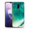 Дизайнерский пластиковый чехол для OnePlus 7 волны