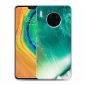 Дизайнерский пластиковый чехол для Huawei Mate 30 волны