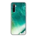 Дизайнерский силиконовый чехол для Realme 6 волны