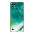 Дизайнерский силиконовый чехол для Realme C21 волны