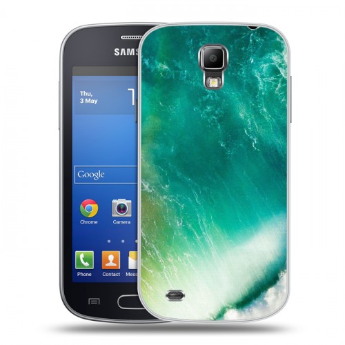 Дизайнерский пластиковый чехол для Samsung Galaxy S4 Active волны