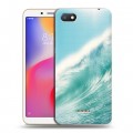 Дизайнерский пластиковый чехол для Xiaomi RedMi 6A волны