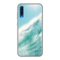 Дизайнерский силиконовый чехол для Samsung Galaxy A50 волны