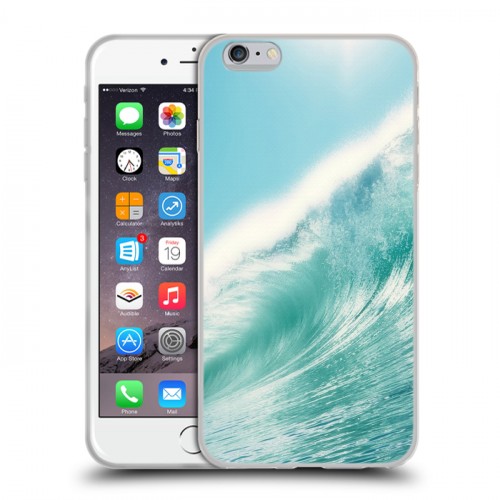 Дизайнерский силиконовый чехол для Iphone 6 Plus/6s Plus волны