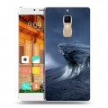 Дизайнерский пластиковый чехол для Elephone S3 волны