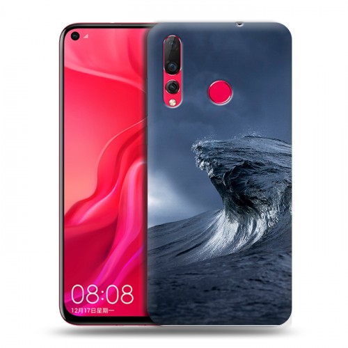 Дизайнерский пластиковый чехол для Huawei Nova 4 волны