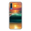 Дизайнерский силиконовый чехол для Samsung Galaxy A50 волны