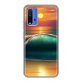 Дизайнерский силиконовый чехол для Xiaomi RedMi 9T волны