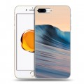 Дизайнерский пластиковый чехол для Iphone 7 Plus / 8 Plus волны