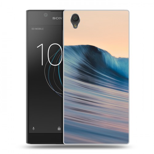 Дизайнерский пластиковый чехол для Sony Xperia L1 волны