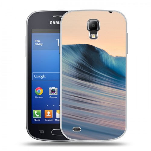 Дизайнерский пластиковый чехол для Samsung Galaxy S4 Active волны
