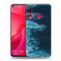 Дизайнерский пластиковый чехол для Huawei Nova 4 волны