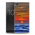 Дизайнерский пластиковый чехол для Sony Xperia L1 волны