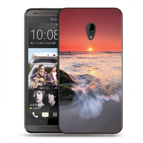 Дизайнерский пластиковый чехол для HTC Desire 700 волны