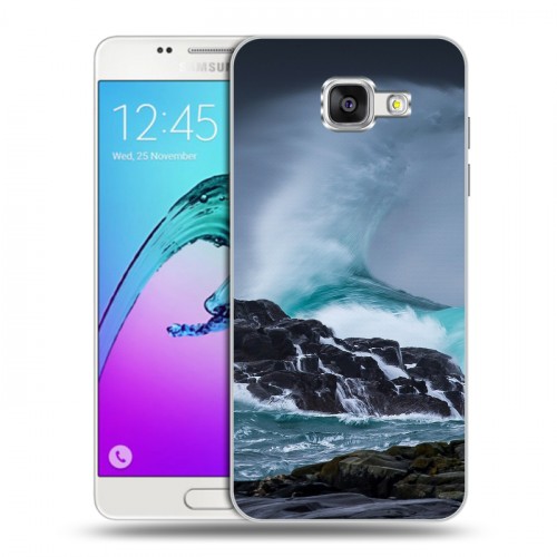 Дизайнерский силиконовый чехол для Samsung Galaxy A5 (2016) волны