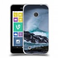 Дизайнерский пластиковый чехол для Nokia Lumia 530 волны