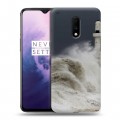 Дизайнерский пластиковый чехол для OnePlus 7 волны