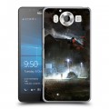 Дизайнерский пластиковый чехол для Microsoft Lumia 950 молния