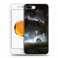 Дизайнерский пластиковый чехол для Iphone 7 Plus / 8 Plus молния