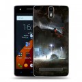 Дизайнерский силиконовый чехол для Wileyfox Storm молния