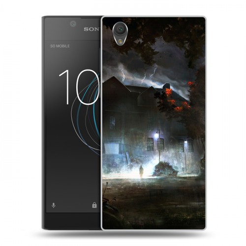 Дизайнерский пластиковый чехол для Sony Xperia L1 молния