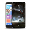 Дизайнерский пластиковый чехол для Nokia Lumia 1320 молния