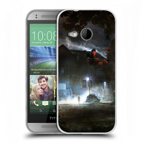 Дизайнерский пластиковый чехол для HTC One mini 2 молния