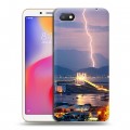 Дизайнерский пластиковый чехол для Xiaomi RedMi 6A молния