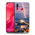 Дизайнерский пластиковый чехол для Huawei Nova 4 молния