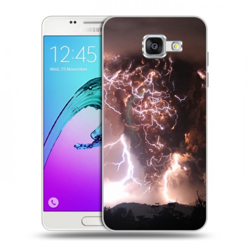 Дизайнерский силиконовый чехол для Samsung Galaxy A5 (2016) молния
