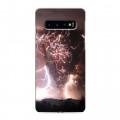 Дизайнерский силиконовый чехол для Samsung Galaxy S10 молния