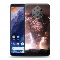 Дизайнерский силиконовый чехол для Nokia 9 PureView молния