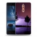 Дизайнерский пластиковый чехол для Nokia 8 молния