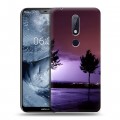 Дизайнерский пластиковый чехол для Nokia 6.1 Plus молния