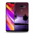 Дизайнерский пластиковый чехол для LG G8 ThinQ молния