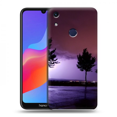 Дизайнерский пластиковый чехол для Huawei Honor 8A молния