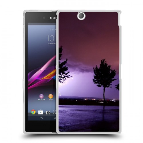 Дизайнерский пластиковый чехол для Sony Xperia Z Ultra  молния