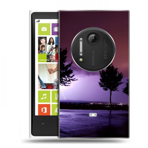 Дизайнерский пластиковый чехол для Nokia Lumia 1020 молния