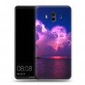 Дизайнерский пластиковый чехол для Huawei Mate 10 молния