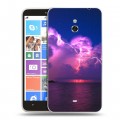 Дизайнерский пластиковый чехол для Nokia Lumia 1320 молния