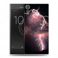 Дизайнерский пластиковый чехол для Sony Xperia XZs молния