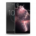 Дизайнерский пластиковый чехол для Sony Xperia L1 молния