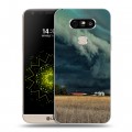 Дизайнерский пластиковый чехол для LG G5 молния