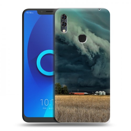 Дизайнерский силиконовый чехол для Alcatel 5V молния