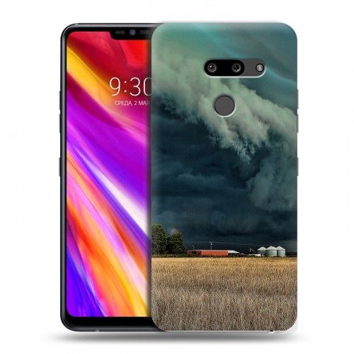 Дизайнерский пластиковый чехол для LG G8 ThinQ молния