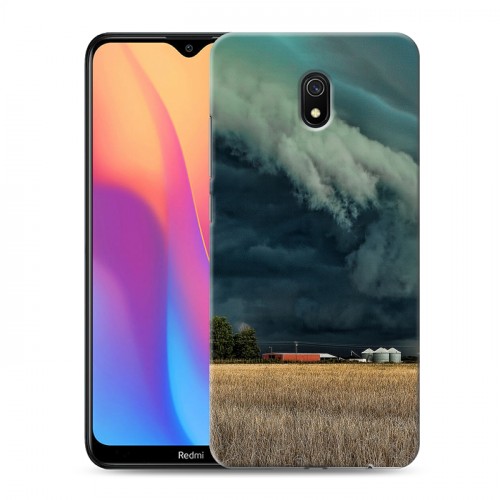 Дизайнерский силиконовый с усиленными углами чехол для Xiaomi RedMi 8A молния